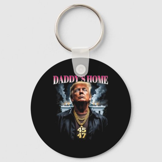 Daddy's Home Trump Sleutelhanger (Voorkant)