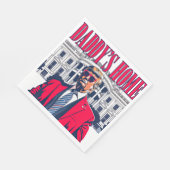 Daddy's Home Trump Whitehouse Patriottisch Servet (Hoek)