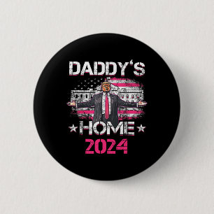 Daddy's Home Trumps historische terugkeer naar het Ronde Button 5,7 Cm