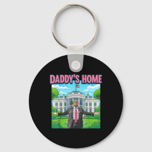 Daddys Home Witte Huis 2025 President Trump _1 Sleutelhanger
