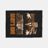 Daddys Home Witte Huis Trump 2024 Verkiezingen Fleece Deken (Voorkant (Horizontaal))