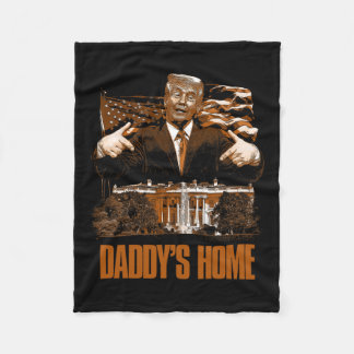 Daddys Home Witte Huis Trump 2024 Verkiezingen Fleece Deken
