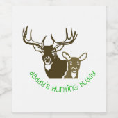 Daddys Hunting Buddy Wijn Etiket (Enkel label)