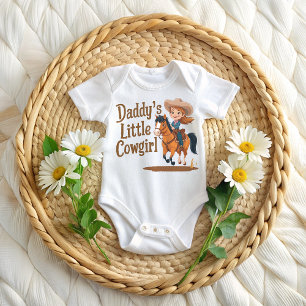 Daddy's Kleine Cowgirl Romper
