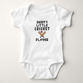 Daddy's Kleine Cricketspeler | Cricket Romper