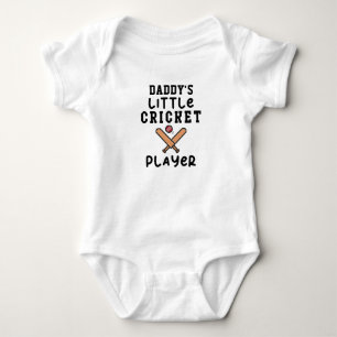 Daddy's Kleine Cricketspeler   Cricket Romper