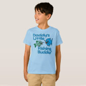 DADDY'S KLEINE VIST BUDDY! T-SHIRT (Voorkant volledig)