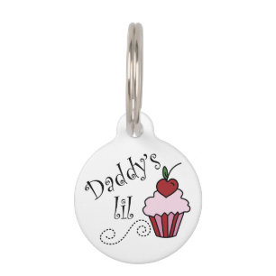 Daddys Lil Cupcake Huisdierpenning