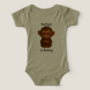Daddy's LiL Monkey One Piece