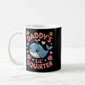 Daddys Lil Squirter Grappig Ongepaste Volwassen Hu Koffiemok (Links)