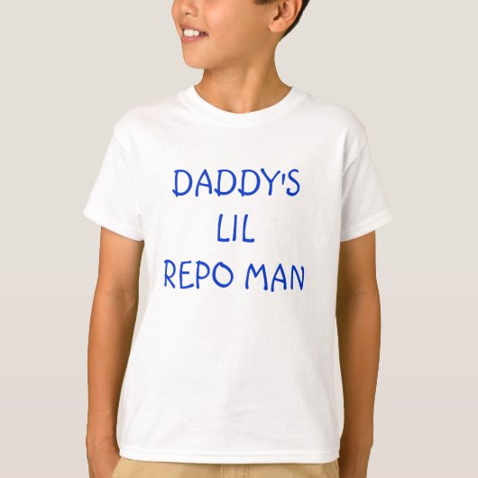 DADDY'S LILREPO-MAN T-SHIRT (Voorkant)
