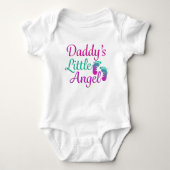 Daddy's Little Angel - Meisje Romper (Voorkant)