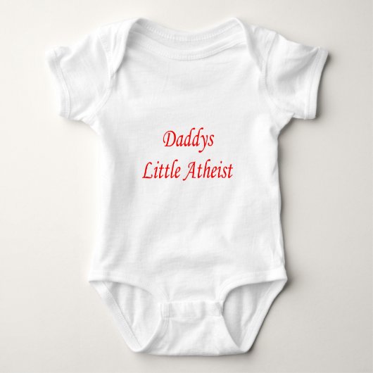 Daddys Little Atheist Romper (Voorkant)