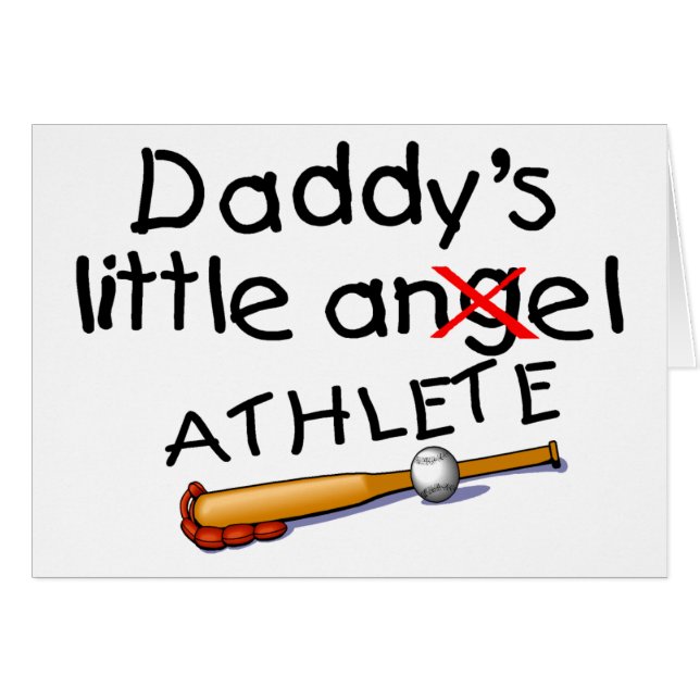Daddys Little Athlete (Voorkant Horizontaal)