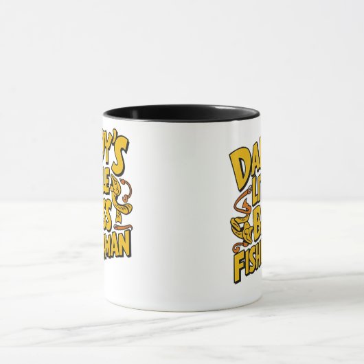 Daddys Little Bass Fisherman Mok (Midden)