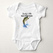 Daddys Little Bass Fisherman Romper (Voorkant)