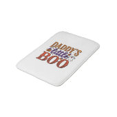 Daddys Little Boo Vintage Halloween Badmat (Gekanteld)