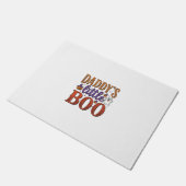 Daddys Little Boo Vintage Halloween Deurmat (Schuin)