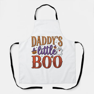Daddys Little Boo Vintage Halloween Schort
