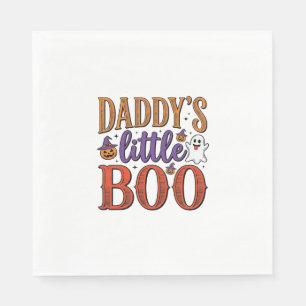 Daddys Little Boo Vintage Halloween Servet
