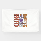 Daddys Little Boo Vintage Halloween Spandoek (Horizontaal)