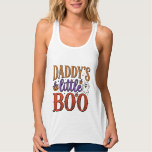 Daddys Little Boo Vintage Halloween Tanktop