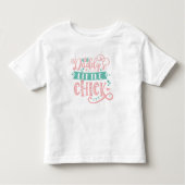 Daddys Little Chick Cute Girly Pasen Kinder Shirts (Voorkant)