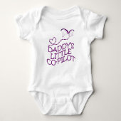 Daddys Little Co-Pilot Paragliding Romper (Voorkant)