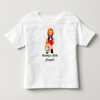 Daddy's Little Cowgirl Peuter T-shirt