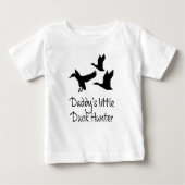 Daddys Little Duck Hunter Baby Bodysuit (Voorkant)