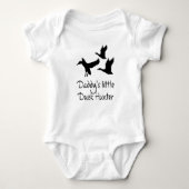 Daddys Little Duck Hunter Romper (Voorkant)