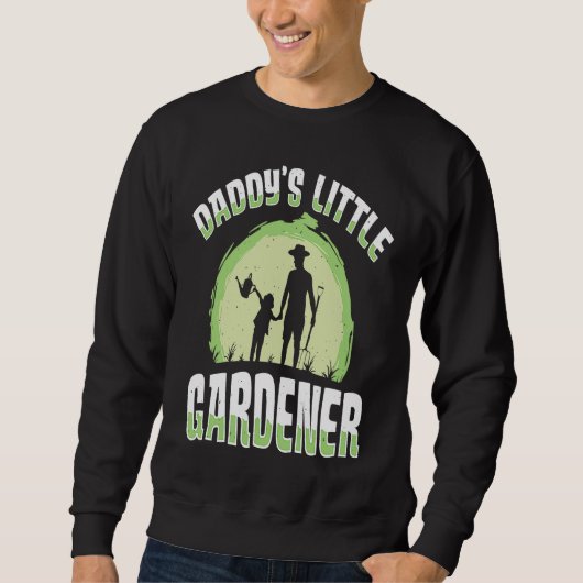 Daddy's Little Gardener Gardening Flower Planting  Trui (Voorkant)