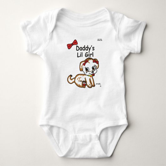 Daddy's Little Girl Bodysuit (Voorkant)