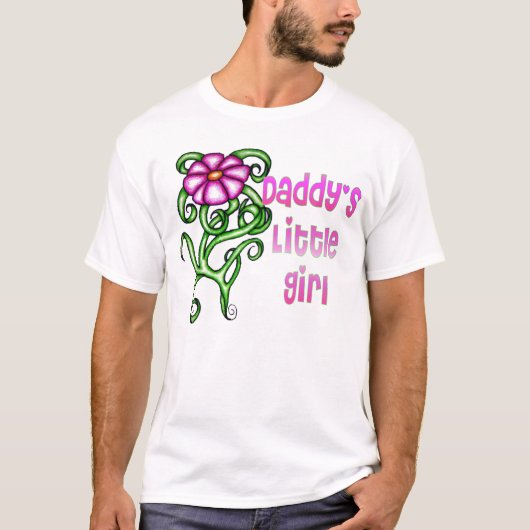 Daddys Little Girl (Kind) T-shirt (Voorkant)