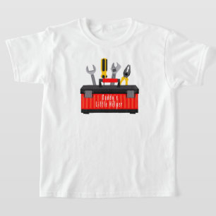 Daddy's Little Helper Peuter Shirt, Vaderdag T-shirt