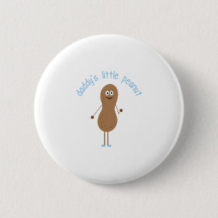 Daddys Little Peanut Ronde Button 5,7 Cm