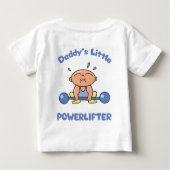 Daddys Little Powerlifter Kinder Sport Powerlift (Achterkant)
