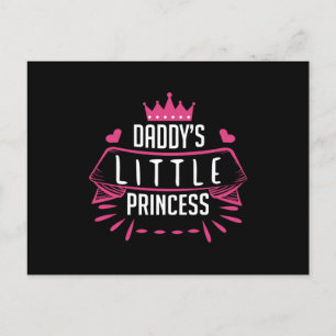 Daddys Little Princess Briefkaart