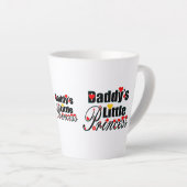 ❤✔Daddy's Little Princess Fabulous Latte Mok (Rechterhoek)