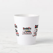 ❤✔Daddy's Little Princess Fabulous Latte Mok (Voorkant)