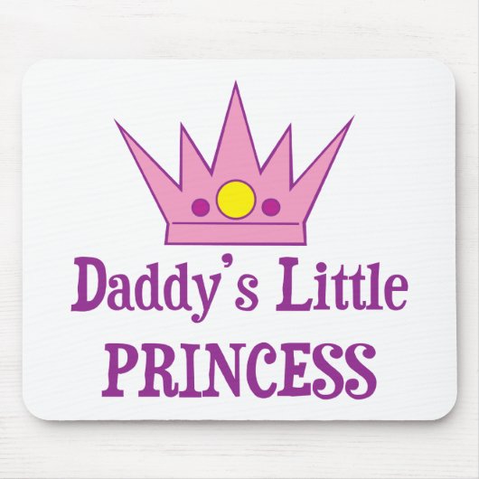Daddys Little Princess Muismat (Voorkant)