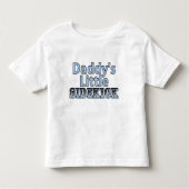 Daddys Little Sidekick Kinder Shirts (Voorkant)