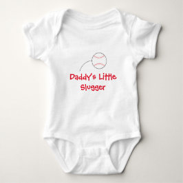 "Daddy's Little Slugger" Baby Bodysuit