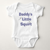 Daddy's Little Squirt - Jongen Romper (Voorkant)