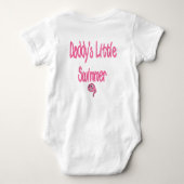 Daddys Little Swimmer Romper (Achterkant)