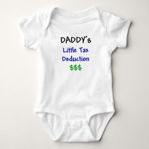 Daddys Little Tax Deduction Romper