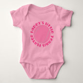 Daddys Little Tennis Player Romper (Voorkant)