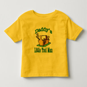 Daddy's Little Tool Man Kinder Shirts