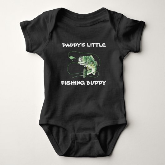 Daddys Little Vissen Buddy Romper (Voorkant)