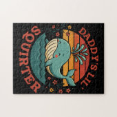 Daddys Little Whale Legpuzzel (Horizontaal)